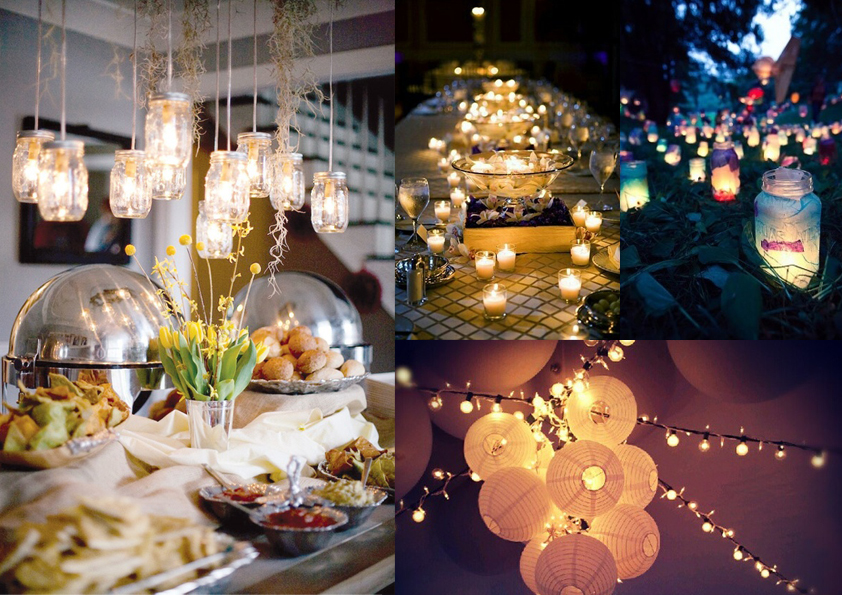 Wedding Lighting Mood Board WeddingDates Blog WeddingDates.co.uk