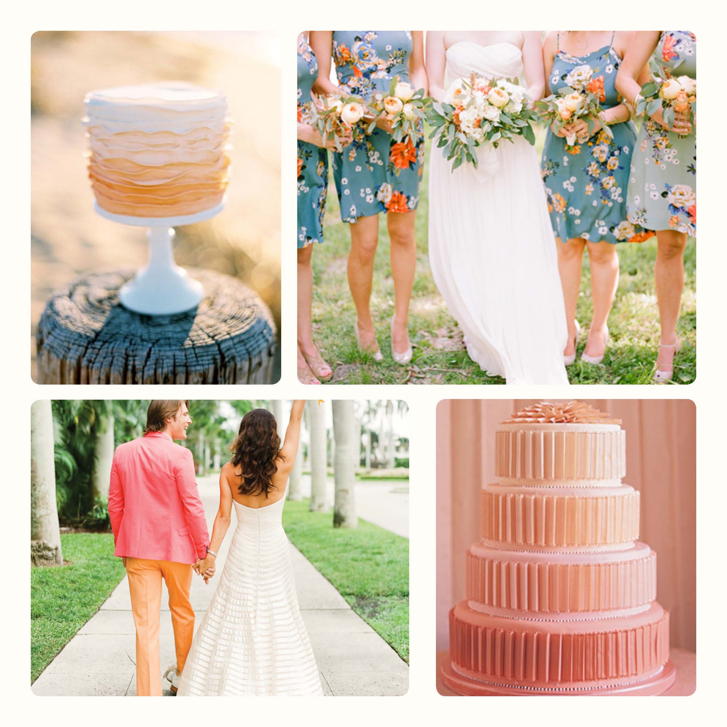 colour palette orange wedding theme weddingdates blog