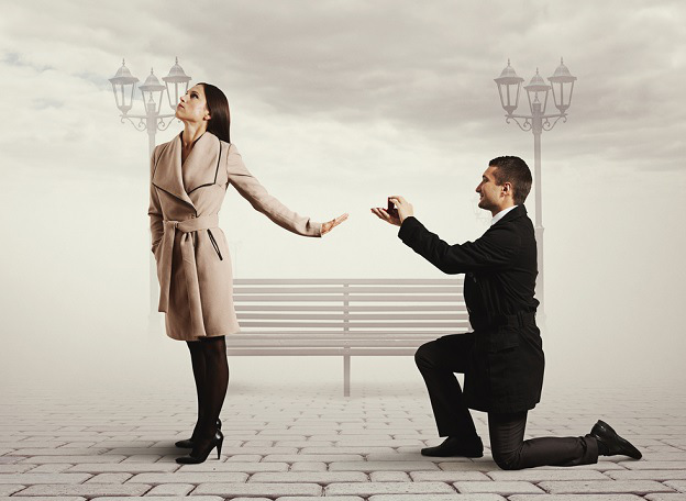 1 in 4 women have turned down a marriage proposal weddingdates