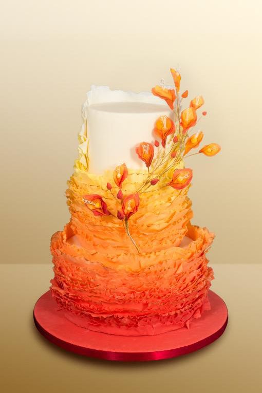 Autumn Inspired Wedding Cakes